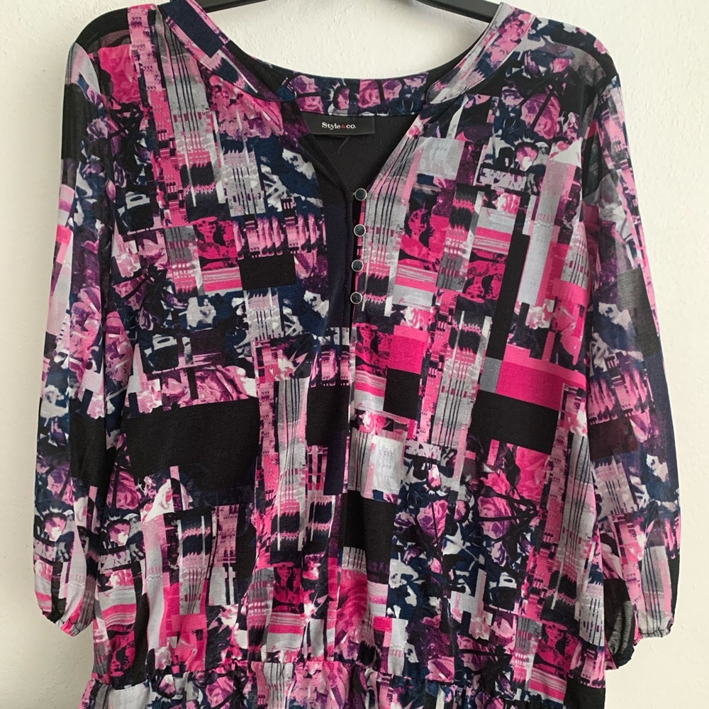 Vneck blouse